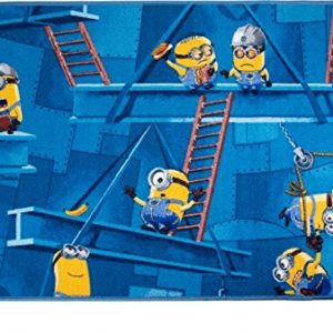 Kinder Teppich Spielteppich Minions blau 400x250 cm NEU! 