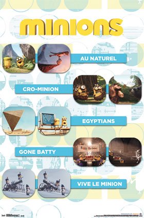Minions-Movie-Poster-Kunstdruck-Poster-Grid-0