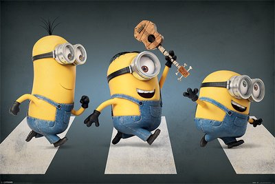 Minions-Poster-Abbey-Road-Poster-Groformat-61cm-x-915cm-0
